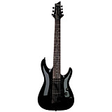 Schecter OMEN-7 BLK электрогитара, 7 струн, материал корпуса - липа, гриф - клен Schecter OMEN-7 BLK электрогитара, 7 струн, материал корпуса - липа, гриф - клен