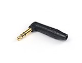 AuraSonics JMA3R-BG кабельный разъем угловой Jack 6,3мм TRS (стерео) штекер, позолоченные контакты AuraSonics JMA3R-BG кабельный разъем угловой Jack 6,3мм TRS (стерео) штекер, позолоченные контакты