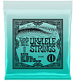 Ernie Ball 2326 струны для укулеле, черный нейлон, ball end, 028, 032, 040, 028