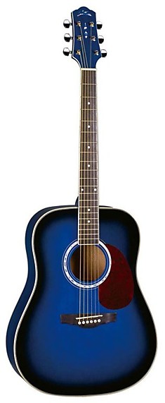 Naranda DG220BLS Акустическая гитара Naranda. 41", верхняя дека - ель, нижняя дека и обечайки: катал