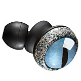 Quarkie Cat Eye Blue, вставные наушники. Номинальное сопротивление 16 Ом, Диапазон частот 20Гц - 20к