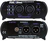 ART DUALXDirect 2-х канальный активный директ-бокс, фантом или 9V батарея, XLR/ 1/4"TRS ART DUALXDirect 2-х канальный активный директ-бокс, фантом или 9V батарея, XLR/ 1/4"TRS