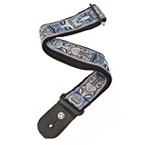 D`ADDARIO 50A05 гитарный ремень без наплечника, 50мм, рисунок TIKI D`ADDARIO 50A05 гитарный ремень без наплечника, 50мм, рисунок TIKI