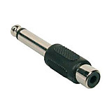 INVOTONE AD210 - переходник RCA мама <>6.3мм моно Джек папа