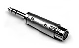 INVOTONE AD310 - переходник 3P XLR мама <>6.3мм стерео Джек папа