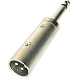 INVOTONE AD320 - переходник 3P XLR папа <>6.3мм моно Джек папа