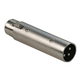 INVOTONE AD355 - переходник 3P XLR папа <>3P XLR мама, корпус металл