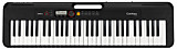 CASIO CT-S200BK синтезатор с автоаккомпанементом, 61 клавиша, 48 полифония, 400 тембров, 77 стилей