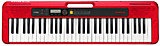 CASIO CT-S200RD синтезатор с автоаккомпанементом, 61 клавиша, 48 полифония, 400 тембров, 77 стилей