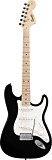 Fender SQUIER AFFINITY STRATOCASTER MN BLACK электрогитара, цвет чёрный Fender SQUIER AFFINITY STRATOCASTER MN BLACK электрогитара, цвет чёрный