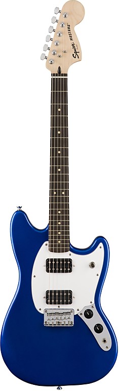 Fender SQUIER BULLET MUSTANG HH IMPB электрогитара, цвет синий