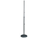 Soundking DD049B  стойка прямая на круглом основании. выс 88-158 см.метал. зажим. сталь. черная