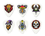 Dunlop BL115P.73 Alan Forbes S2 Медиаторы 6шт, толщина 0,73мм