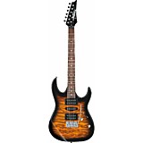 IBANEZ GRX70QA-SB электрогитара, корпус - ясень, гриф - клен, накладка - палисандр IBANEZ GRX70QA-SB электрогитара, корпус - ясень, гриф - клен, накладка - палисандр