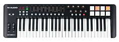 M-Audio Oxygen 49 Mk IV 49 клавишная USB MIDI клавиатура, LCD дисплей, 8 энкодеров, 8 пэдов, 9 фейде