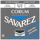 Savarez 500AJ Corum Alliance Blue high tension струны для классической гитары, нейлон Savarez 500AJ Corum Alliance Blue high tension струны для классической гитары, нейлон