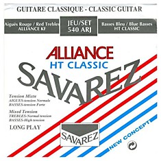 Savarez 540ARJ  Alliance HT Classic Red/Blue medium-high tension струны для классичесоой гитары