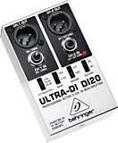 Behringer DI20 ULTRA-DI 2-х канальный активный DI-BOX/сплиттер Behringer DI20 ULTRA-DI 2-х канальный активный DI-BOX/сплиттер